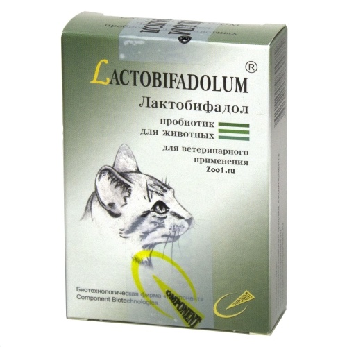 Лактобифадол форте для кошек, 50 г