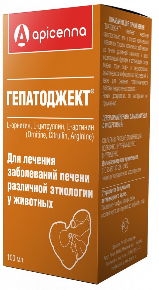 Гепатоджект, 100 мл