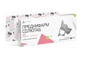 Преднифарм Солютаб, 16 мг №20