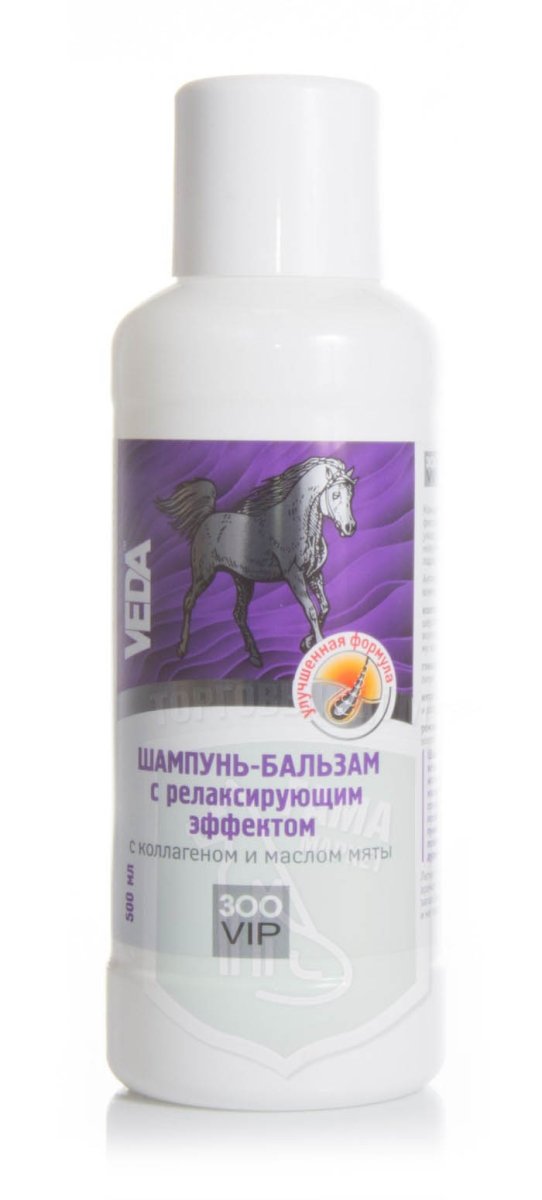 Шампунь-бальзам с релаксирующим эффектом с коллагеном и маслом мяты, 500 мл