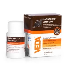 Фитоэлита цитостат  для кошек и собак, 50 таблеток