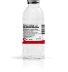 Натрия хлорид БАГ 0,9%, 200 мл