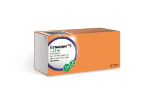 Ветмедин S Таблетки 1.25 мг (пимобендан), 50 таб