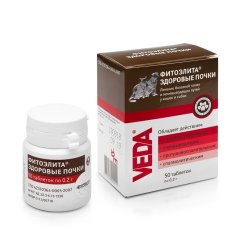 Фитоэлита® Здоровые почки для кошек и собак, 50 таблеток