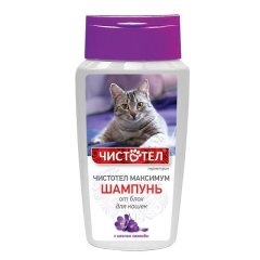Чистотел Шампунь для кошек от блох и клещей, 180 мл С614