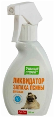 Умный Спрей Ликвидатор запаха псины д/с, 200 мл (кор/10 шт) АПИЦЕННА